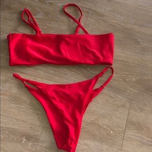 Zaful Red Bikini